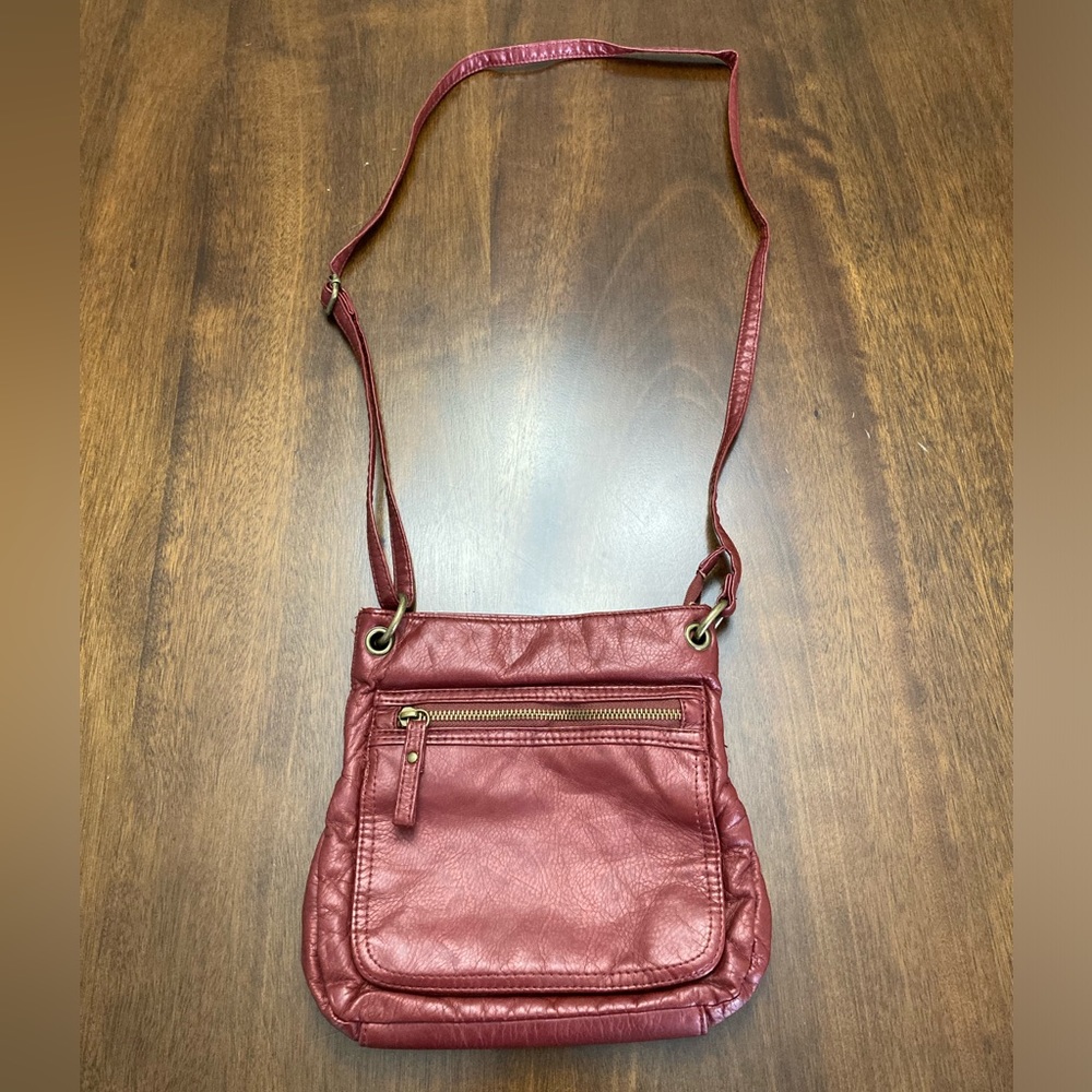 Ruby Red Bueno Crossbody Purse